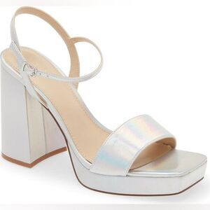 Open edit | Noella Ankle Strap Platform Sandal